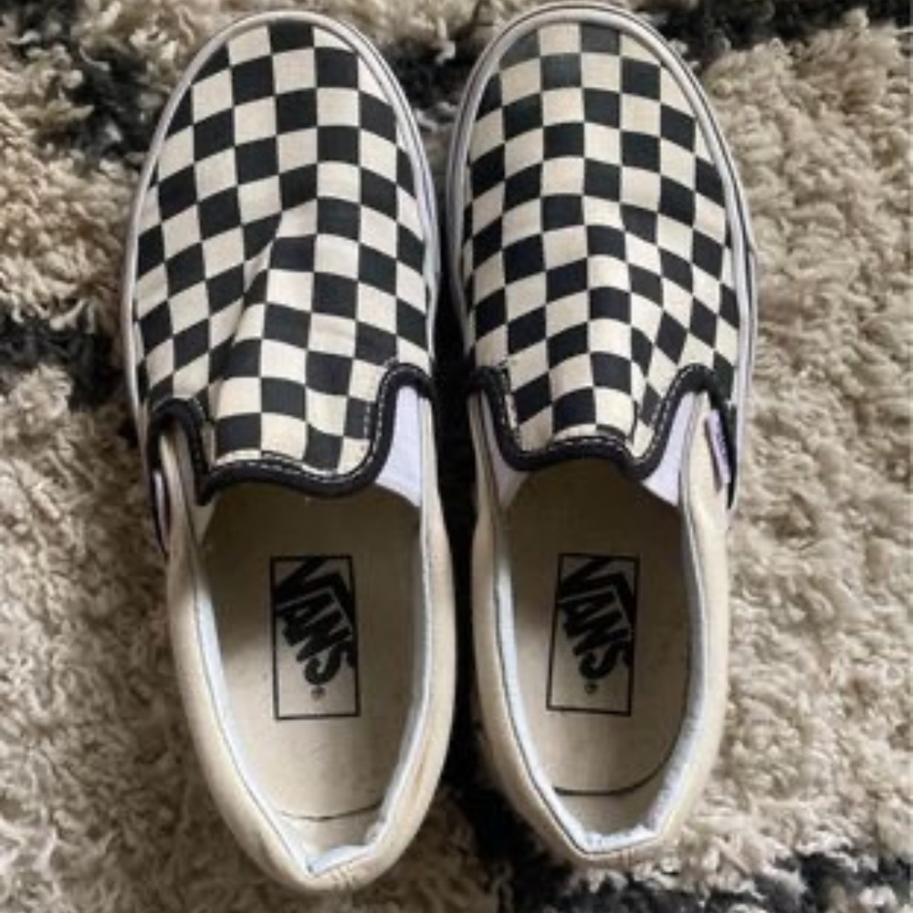 Checkered Vans